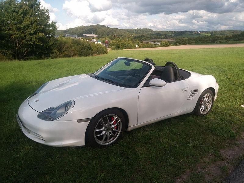 Weiß Gebraucht 2003 Porsche 986 Boxster Cabrio | 22.999 € (Fairer Preis) - Bild 1/4
