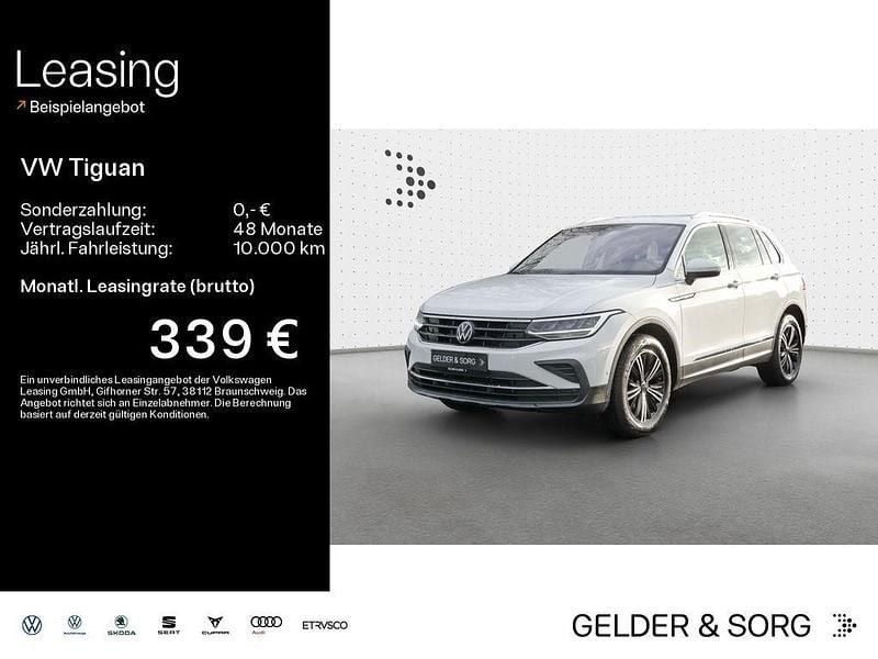 Gebraucht VW Tiguan Life 200 PS (147 kW) 2023 Pure white SUV