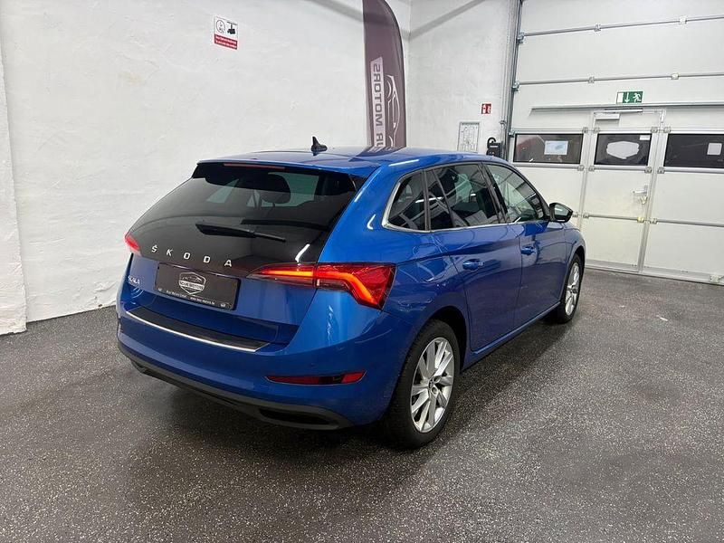 Gebraucht Skoda Scala Ambition 116 PS (85 kW) 2019 Blau Kleinwagen