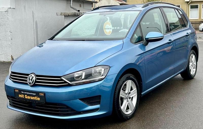 Blau Gebraucht 2014 VW Golf Sportsvan Van / Kleinbus | 12.999 € (Guter Preis) - Bild 1/4