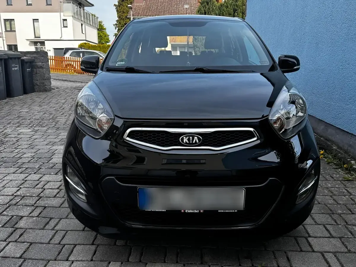 Gebraucht Kia Picanto 87 PS (63 kW) 2014 Schwarz Kleinwagen