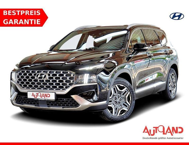 Schwarz Gebraucht 2021 Hyundai Santa Fe Prime SUV | 37.950 € (Etwas zu teuer) - Bild 1/4