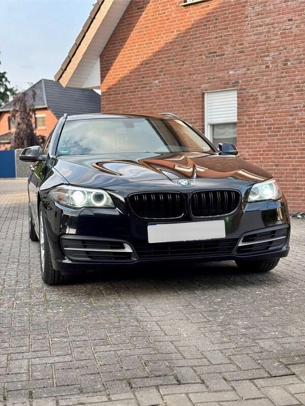 Schwarz Gebraucht 2015 BMW 525 Kombi | 14.700 € (Fairer Preis) - Bild 1/4