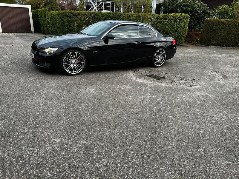 Schwarz Gebraucht 2008 BMW 335 Cabriolet Cabrio | 17.600 € (Guter Preis) - Bild 1/4