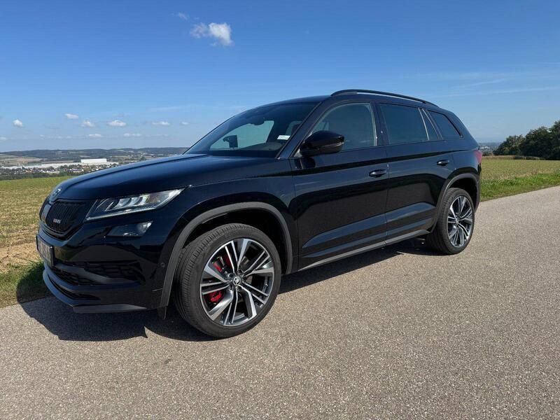 Schwarz Gebraucht 2021 Skoda Kodiaq RS SUV | 42.500 € (Etwas zu teuer) - Bild 1/4