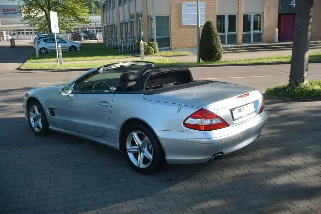 Gebraucht Mercedes SL350 272 PS (200 kW) 2007 Silber Cabrio