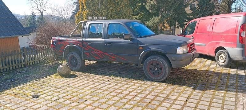 Schwarz Gebraucht 2004 Ford Ranger Abholung | 4.000 € (Guter Preis) - Bild 1/4