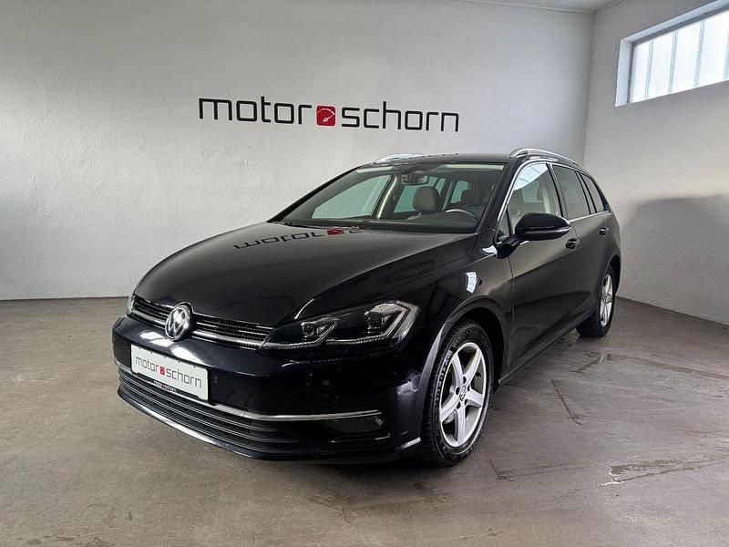 Gebraucht VW Golf VII Highline 150 PS (110 kW) 2018 Schwarz Kombi