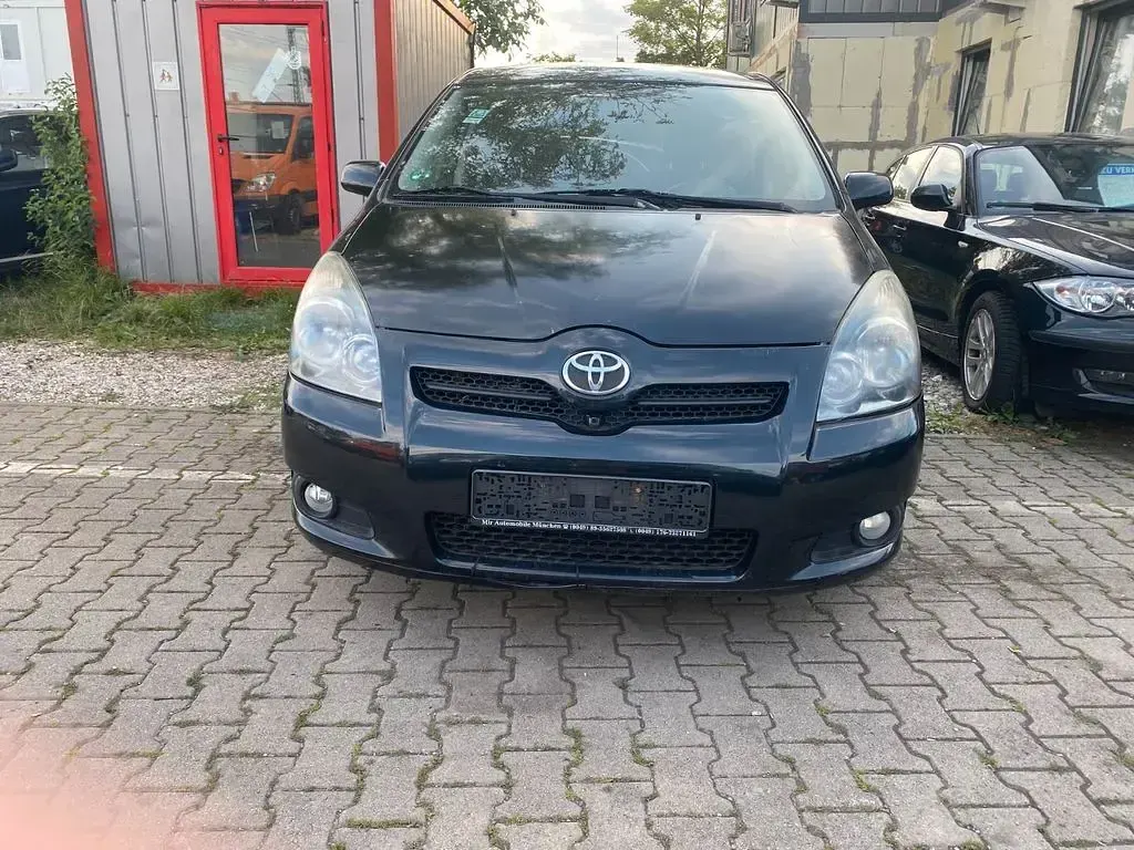 Gebraucht Toyota Corolla Verso 177 PS (130 kW) 2008 Schwarz Van / Kleinbus