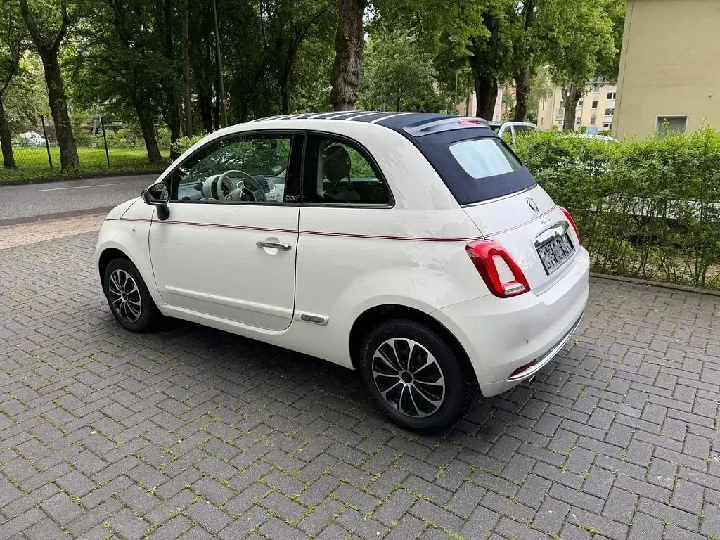 Gebraucht Fiat 500C Pop Star 69 PS (50 kW) 2019 Weiß Cabrio
