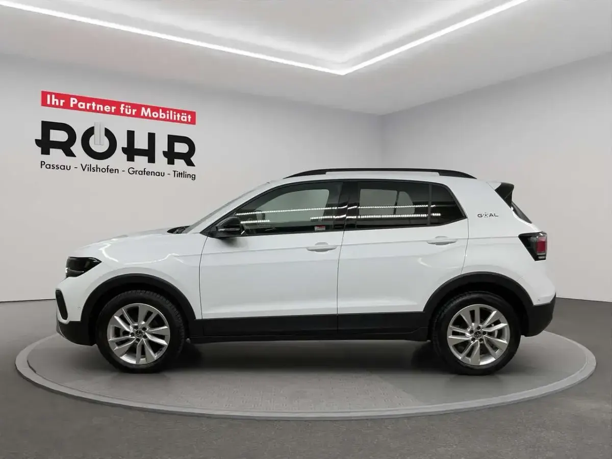 Gebraucht VW T-Cross Goal 116 PS (85 kW) 2025 Pure white SUV