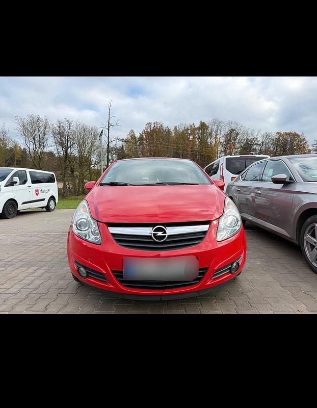 Rot Gebraucht 2009 Opel Corsa Kleinwagen | 1.600 € - Bild 1/4