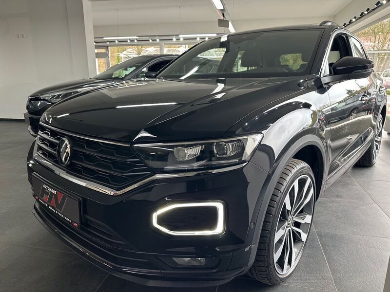 Schwarz Gebraucht 2021 VW T-Roc Sportline SUV | 29.500 € (Fairer Preis) - Bild 1/4