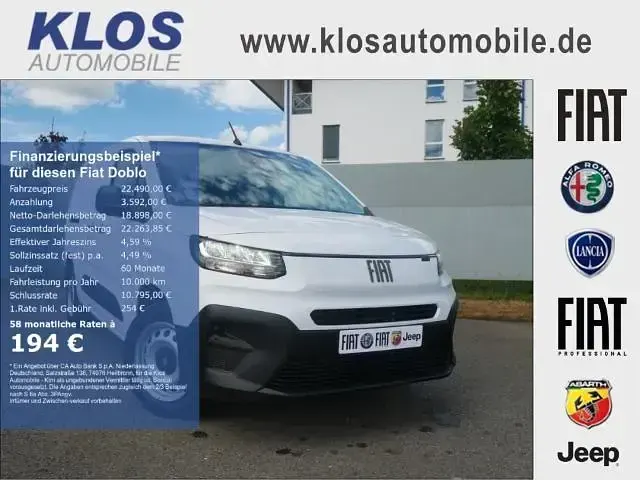 Gebraucht Fiat Doblò 102 PS (75 kW) 2025 Van / Kleinbus