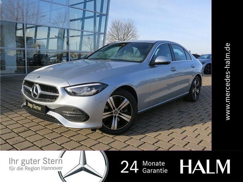 Lack hightechsilber Gebraucht 2024 Mercedes C220 Advanced Limousine | 42.850 € (Etwas zu teuer) - Bild 1/4