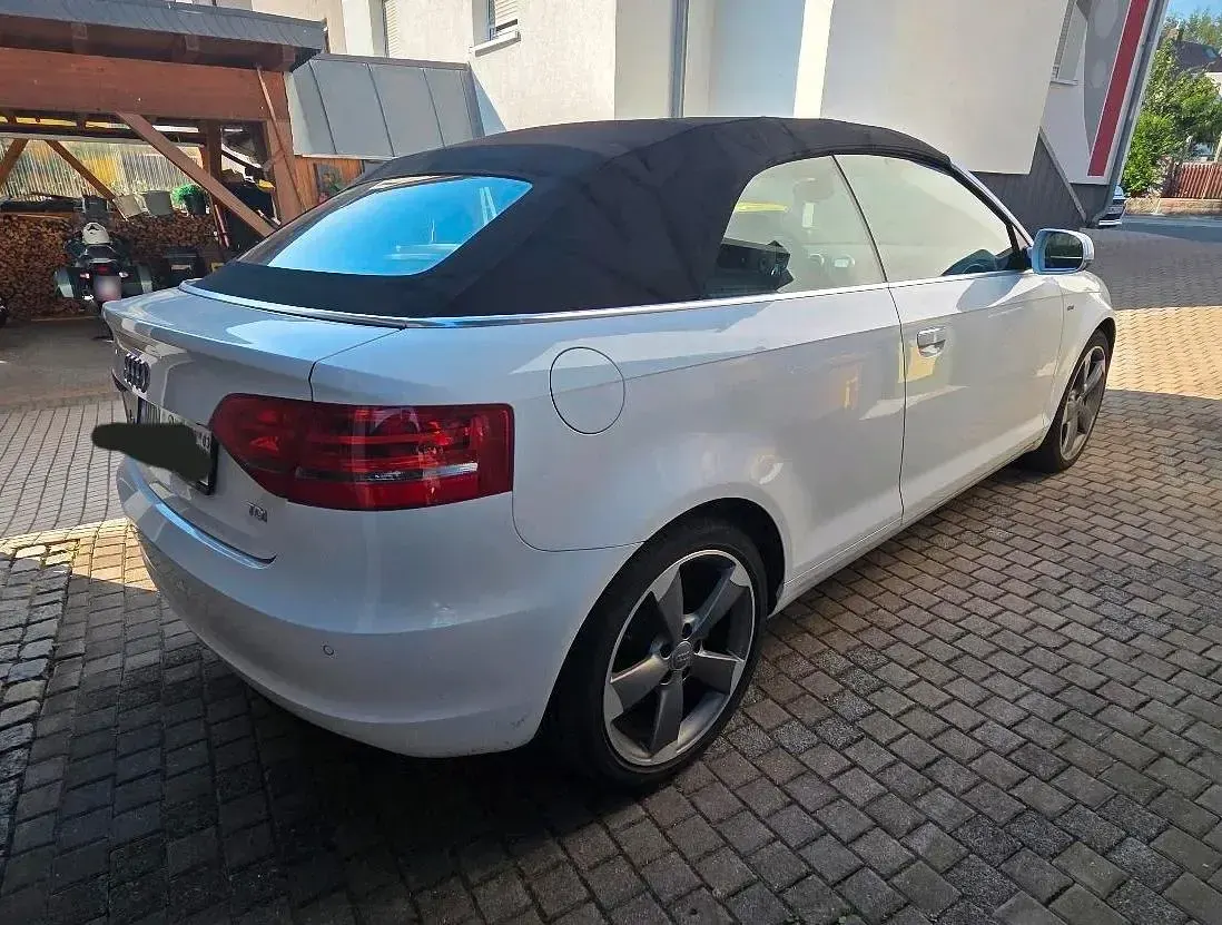 Gebraucht Audi A3 Cabriolet S-Line 140 PS (102 kW) 2013 Weiß Cabrio