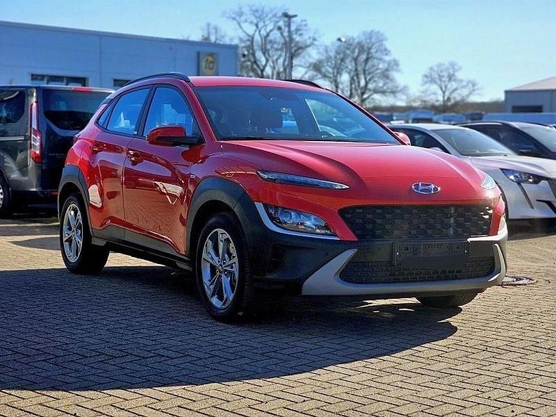 Rot Gebraucht 2021 Hyundai Kona Edition SUV | 20.249 € (Fairer Preis) - Bild 1/4