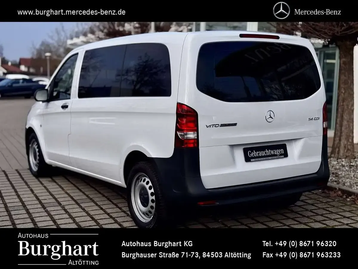 Gebraucht Mercedes Vito 136 PS (100 kW) 2022 Arktikweiß Van