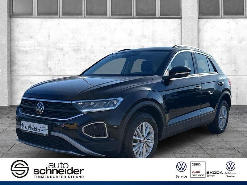 Schwarz Gebraucht 2022 VW T-Roc Life SUV | 22.690 € (Fairer Preis) - Bild 1/4
