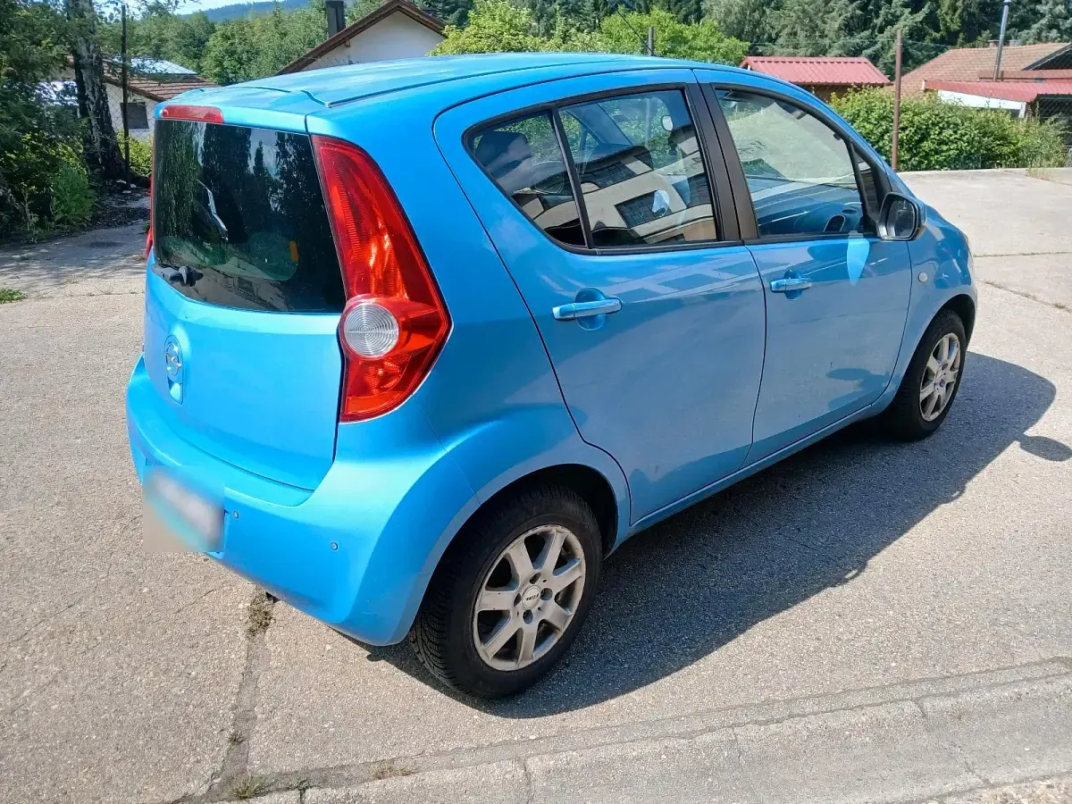 Gebraucht Opel Agila 72 PS (52 kW) 2010 Blau Kleinwagen