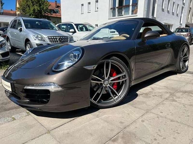 Gebraucht Porsche 911 400 PS (294 kW) 2012 Anthrazitbraunmetallic (metallic) Cabrio