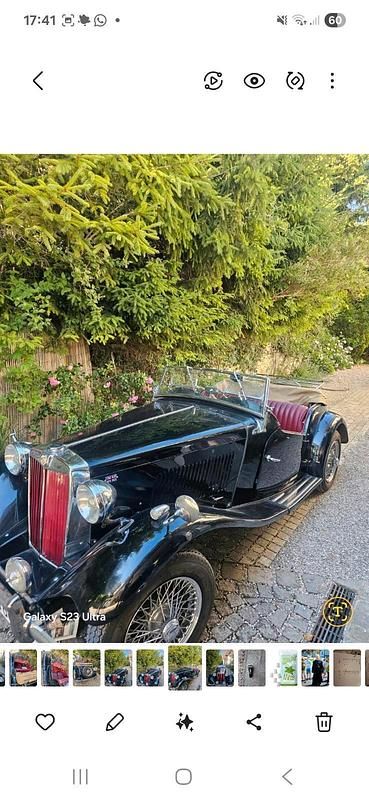 Schwarz Gebraucht 1950 MG TD Cabrio | 18.000 € - Bild 1/4