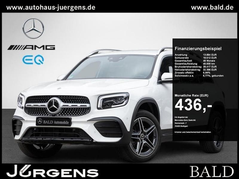 Weiss polarweiss Gebraucht 2024 Mercedes GLB250 AMG SUV | 53.490 € (Teuer) - Bild 1/4