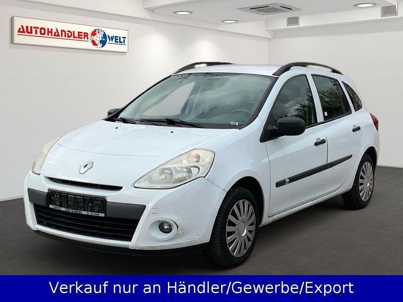 Weiß Gebraucht 2009 Renault Clio II Expression Limousine | 1.899 € (Guter Preis) - Bild 1/3
