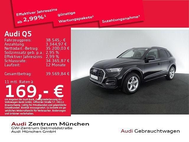 Mythosschwarz metallic Gebraucht 2023 Audi Q5 Performance SUV | 38.545 € (Guter Preis) - Bild 1/2