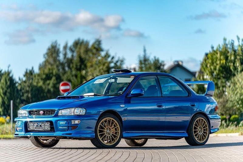 Blau Gebraucht 1999 Subaru Impreza Limousine | 31.000 € - Bild 1/4