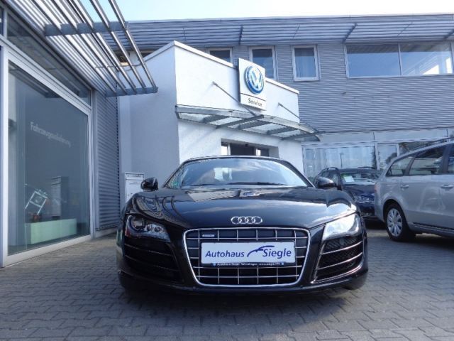 Gebraucht Audi R8 Spyder 525 PS (386 kW) 2011 Schwarz metallic Cabrio