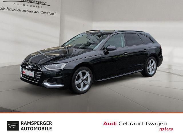 Schwarz (mythosschwarz metallic) Gebraucht 2022 Audi A4 Advanced Plus Kombi | 25.880 € (Etwas zu teuer) - Bild 1/4