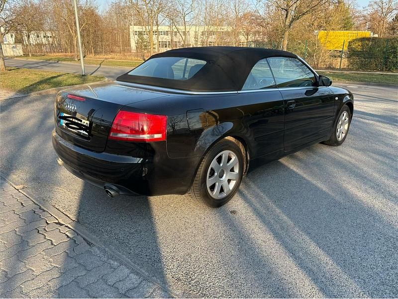 Gebraucht Audi A4 Cabriolet 163 PS (119 kW) 2008 Schwarz Cabrio