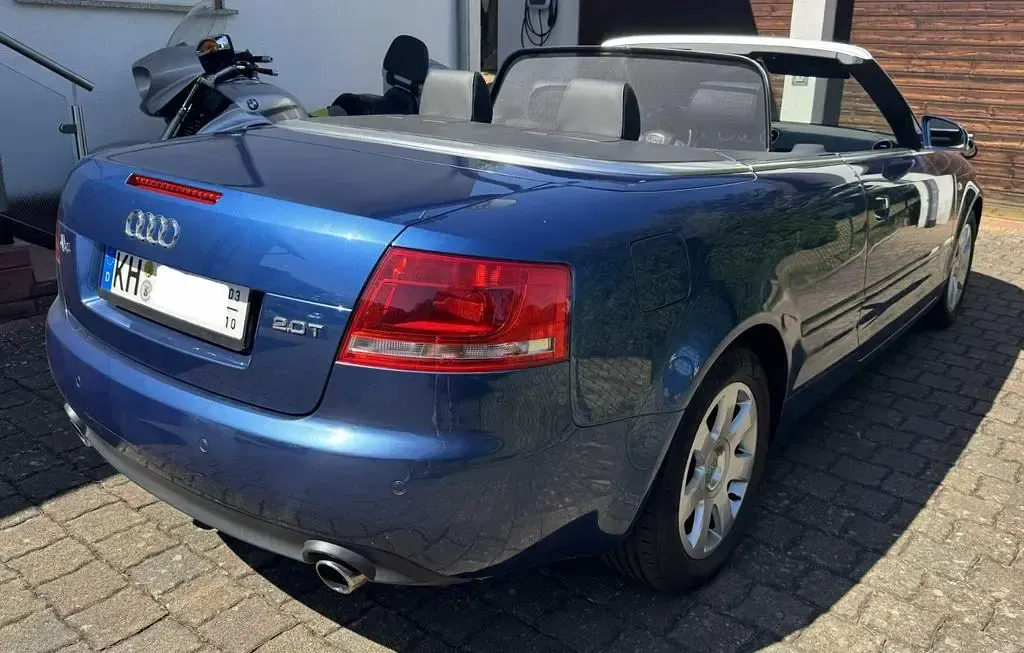 Gebraucht Audi A4 Cabriolet Sport 200 PS (147 kW) 2008 Blau Cabrio