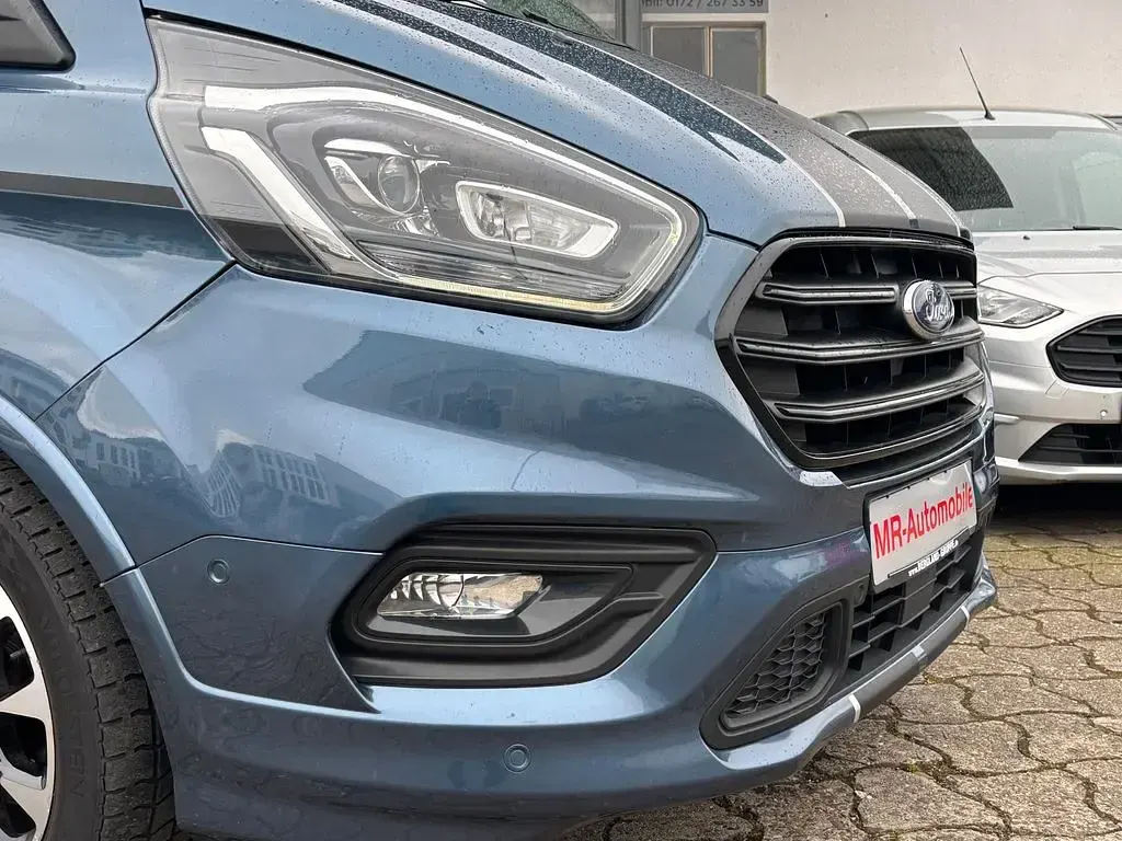 Gebraucht Ford Transit Custom Limited 184 PS (135 kW) 2021 Blau Van / Kleinbus