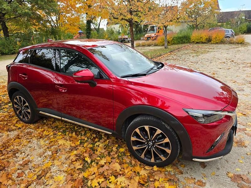 Rot Gebraucht 2018 Mazda CX-3 Sports-Line SUV | 19.499 € (Fairer Preis) - Bild 1/4