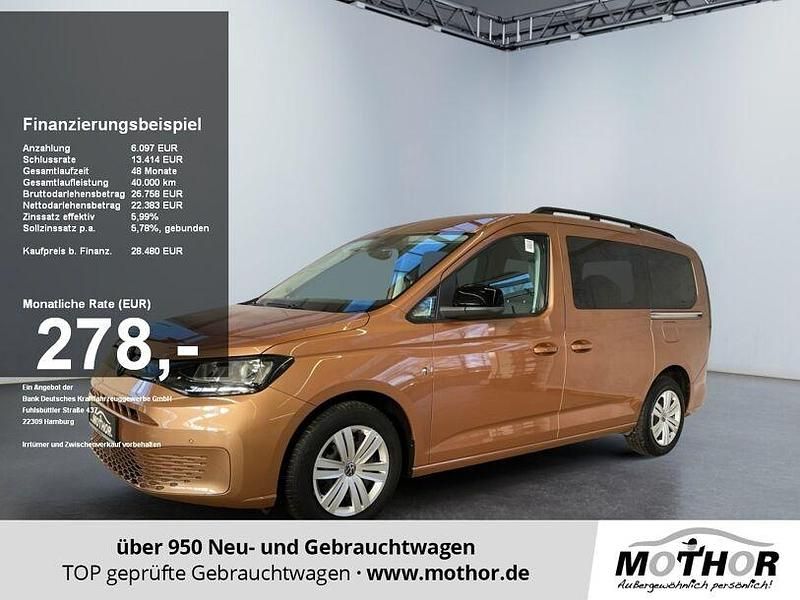 Gebraucht VW Caddy Maxi Basis 114 PS (83 kW) 2021 Copper bronze Van / Kleinbus