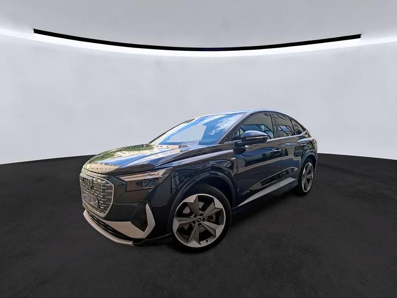 Mythosschwarz metallic Gebraucht 2022 Audi Q4 Sportback e-tron S-Line SUV | 31.940 € (Guter Preis) - Bild 1/2