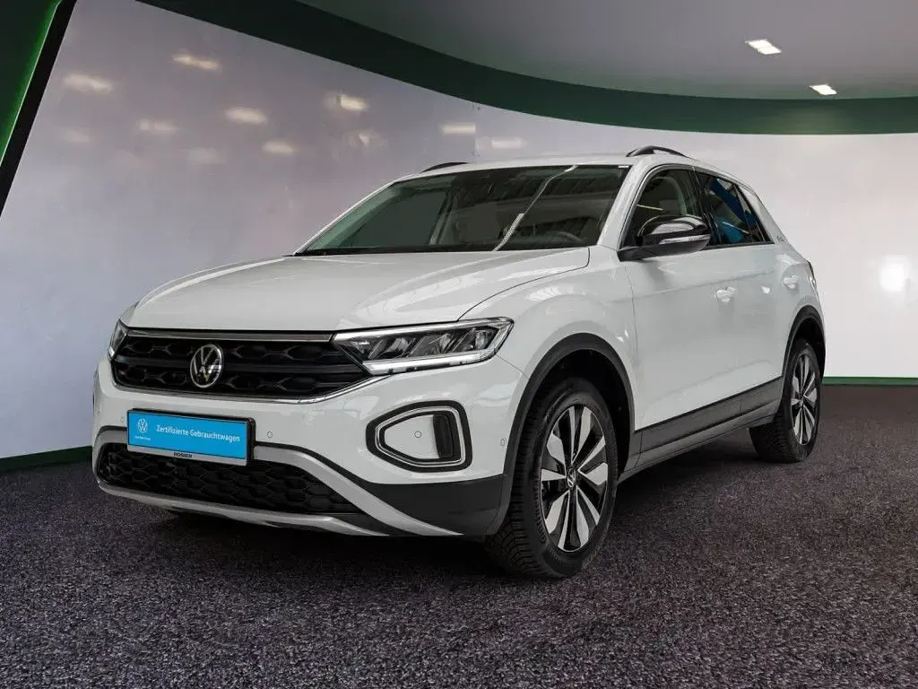 Gebraucht VW T-Roc Goal 116 PS (85 kW) 2025 Weiss / pure white SUV