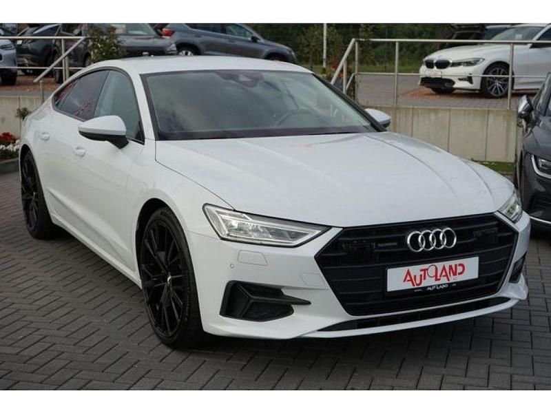 Gebraucht Audi A7 286 PS (210 kW) 2018 Gletscherweiß metallic (metallic) Limousine