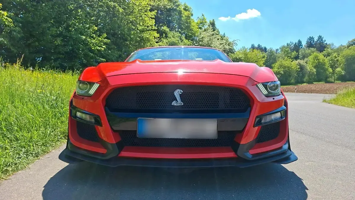 Occasion Ford Mustang 425 ch (312 kW) 2015 Orange Cabriolet