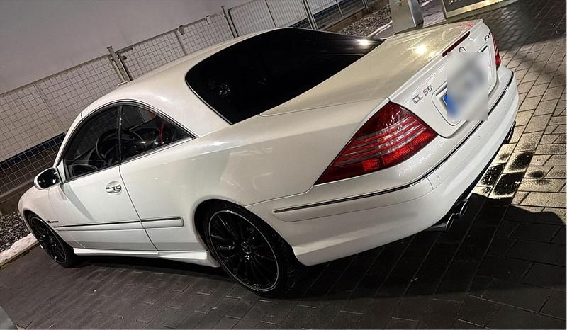 Weiß Gebraucht 2003 Mercedes CL500 AMG Coupé | 12.000 € - Bild 1/4