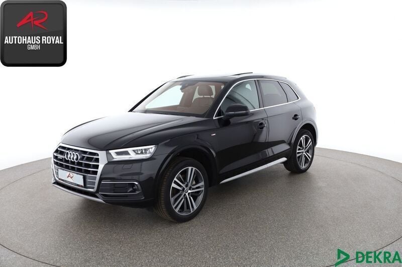 Schwarz (metallic) Gebraucht 2017 Audi Q5 S-Line SUV | 31.380 € (Fairer Preis) - Bild 1/4