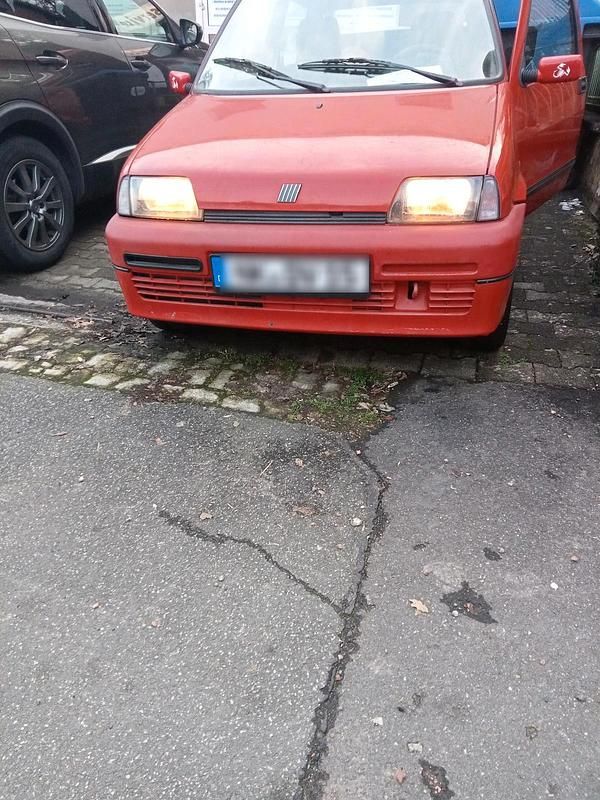Gebraucht Fiat Cinquecento 55 PS (40 kW) 1996 Rot Kleinwagen