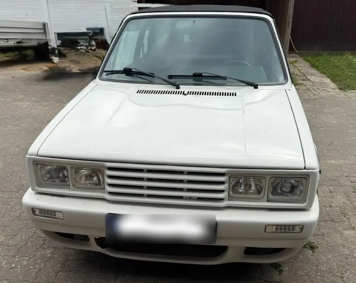 Gebraucht VW Golf Cabriolet 75 PS (55 kW) 1984 Weiß Cabrio