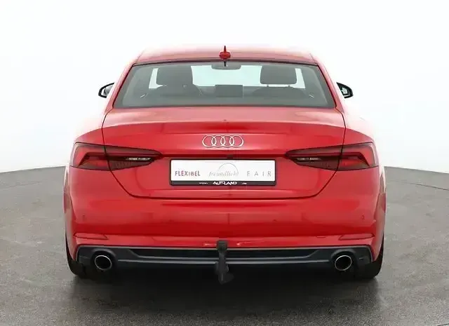 Gebraucht Audi A5 S-Line 190 PS (139 kW) 2019 Rot Coupé