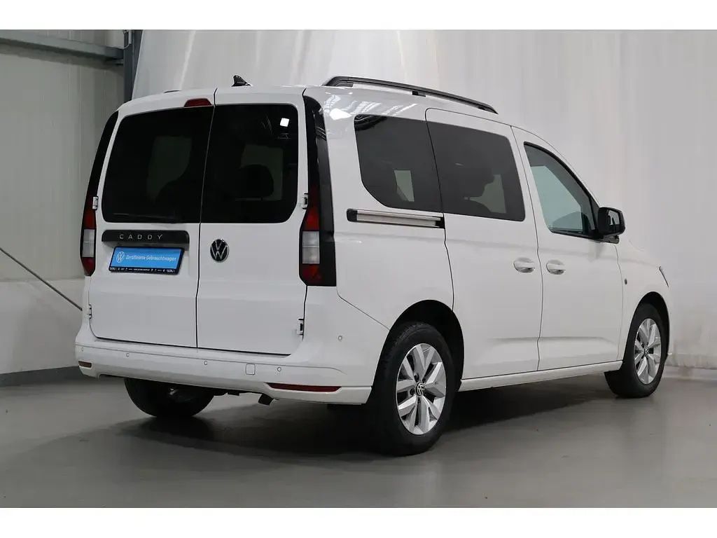 Gebraucht VW Caddy Life 122 PS (89 kW) 2021 Weiß Van / Kleinbus