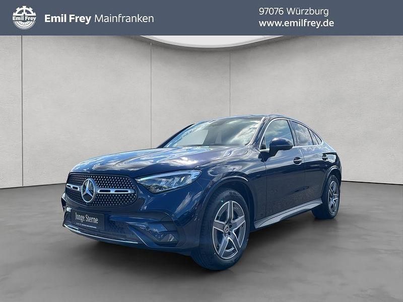 Blau Gebraucht 2024 Mercedes GLC450 AMG Coupé | 69.950 € (Superpreis) - Bild 1/4