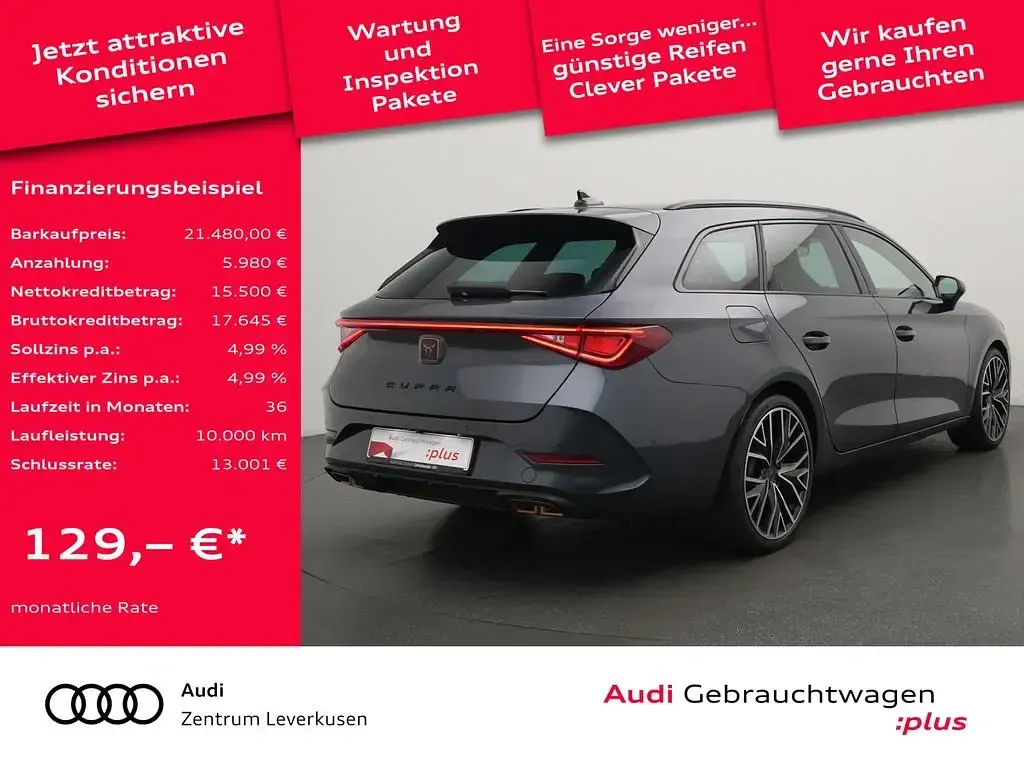 Gebraucht Cupra Leon VZ 245 PS (180 kW) 2022 Grau Limousine