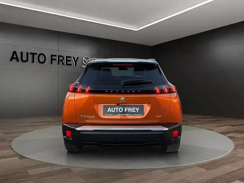 Gebraucht Peugeot e-2008 GT 100 kW (136 PS) 2022 Orange SUV